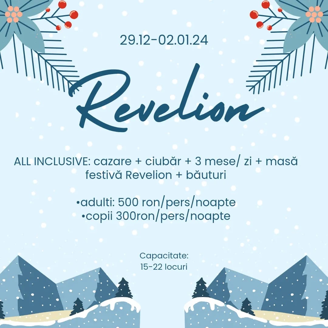 Revelion 2024 la Poiana Mărului